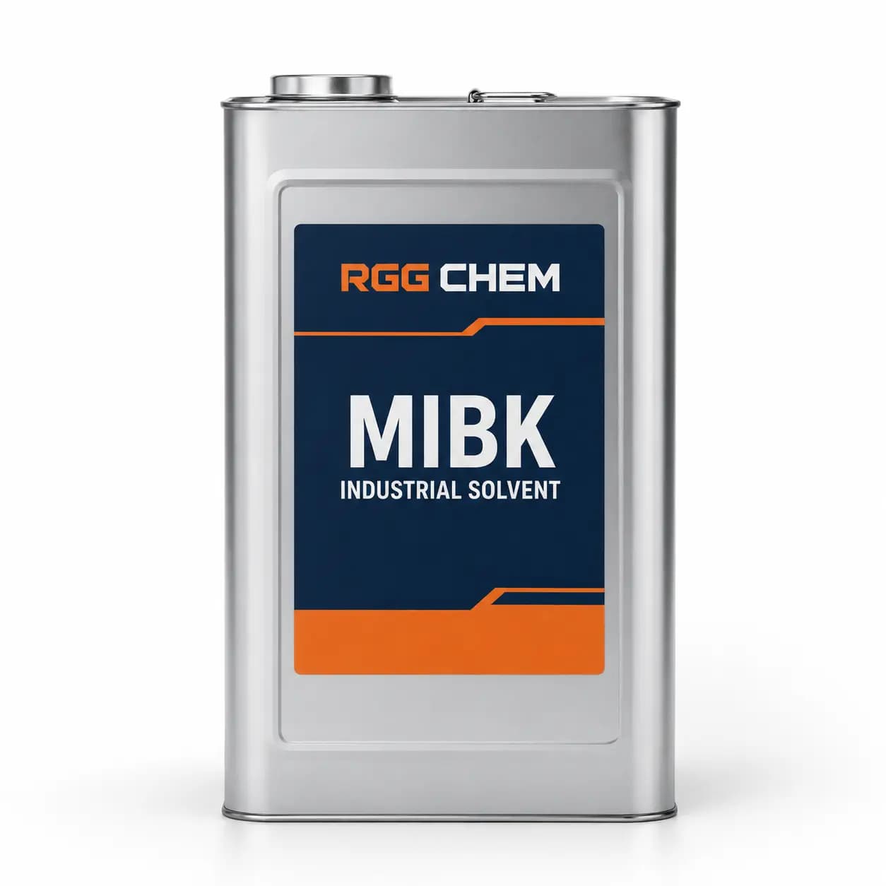 MIBK in a sealed industrial solvent can