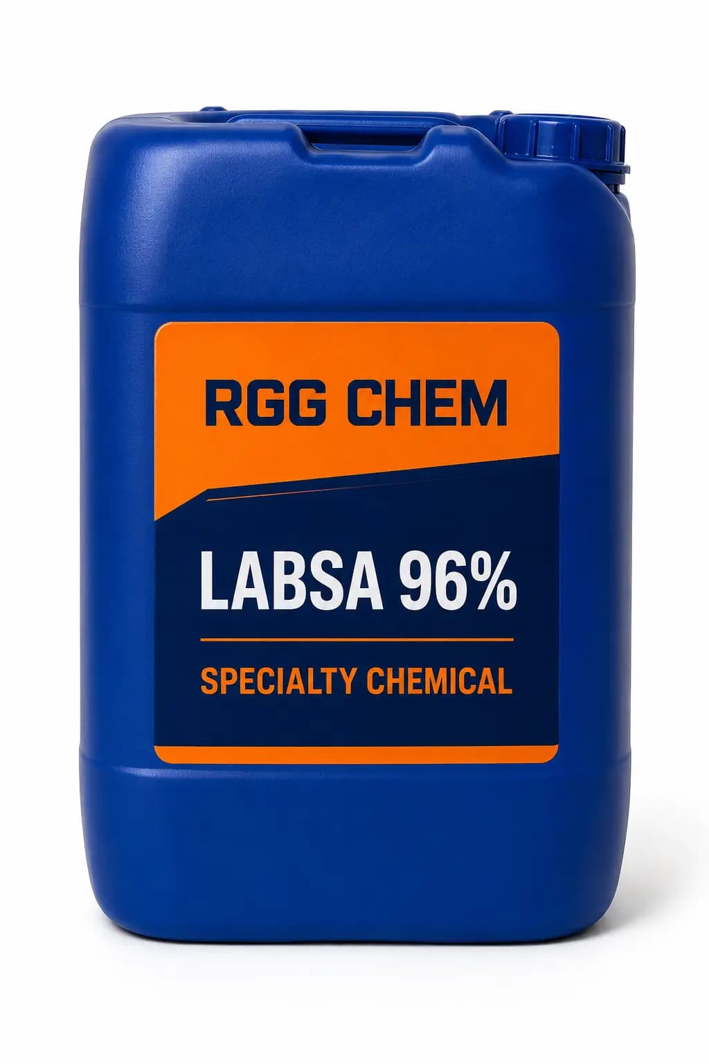 LABSA 96% in a sealed specialty chemical jerrycan